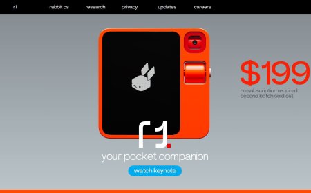 Rabbit's R1 Pocket AI Companion: A Surprise Hit on Launch Day