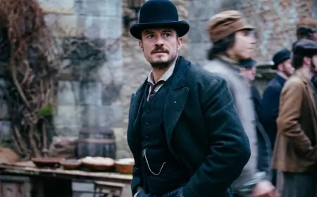 Orlando Bloom clashes with local crime boss in "Red Right Hand" trailer!