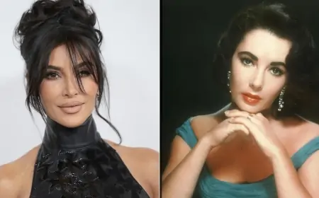 Kim will produce and star in a documentary series about Elizabeth Taylor!