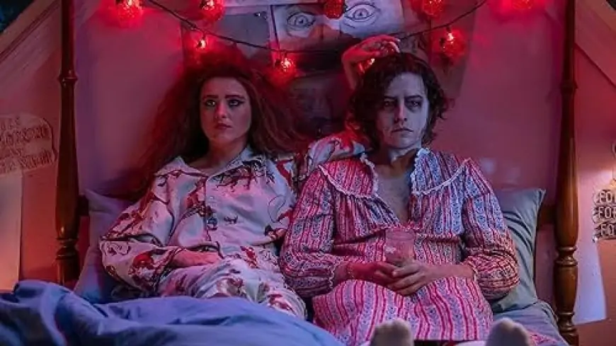 Kathryn Newton and Cole Sprouse in the trailer for the horror comedy "Lisa Frankenstein"!