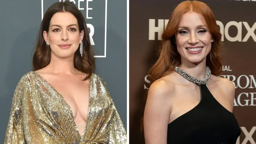 Anne Hathaway and Jessica Chastain in the new trailer for the "Mothers' Instinct"
